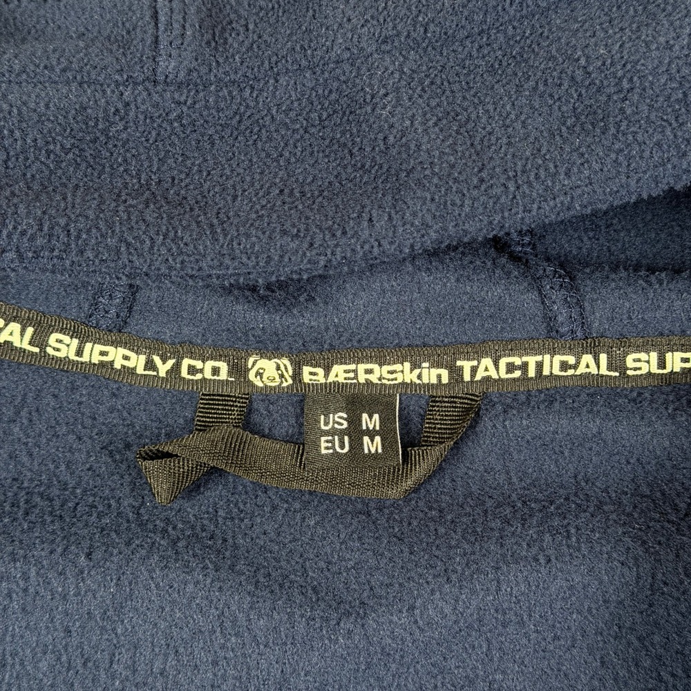 Baerskin Tactical Hoodie Womens M Blue Fleece Full Zip V3 Hunting Outdoor - Picture 3 of 11